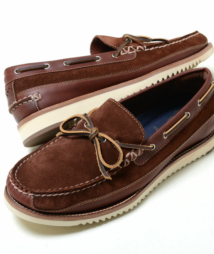 COLE HAAN PINCH RUGGED CMP MOC コールハーン ピンチ ラギッド キャンプ モカシン ローファー ブラウン メンズ シューズ c27292