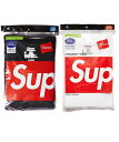 SUPREME/Hanes Tagless Tees(3Pack) シュプリームxへインズ Tシャツ 3枚入り 全2色