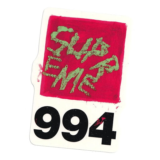 Supreme Paint Sticker シュプリーム ペイント ステッカー レッド Supreme Paint Sticker シュプリーム ペイント ステッカー レッド