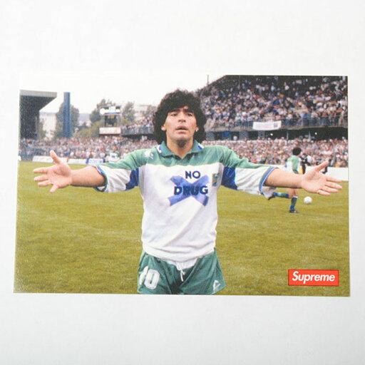 Supreme Maradona Sticker シュプリーム マラドーナ ステッカー Supreme Maradona Sticker シュプリーム マラドーナ ステッカー