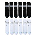 STANCE BASIC CREW 6PACK SOCS スタンス ベーシック クルー 6足セット ソックス ユニセックス メンズ レディース 靴下 ストリート...