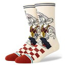 STANCE BUGS CREW Socks スタンス バグス クルー ユニセックス ソックス ヴィンテージホワイト bugscrew