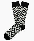 JIMMY LION Socks ソックス 靴下 Felix Check フィリックス チェック Felix the Cat フィリックス・ザ・キャット ブラック ホワイト 黒 白 ユニセックス メンズ レディース felixcheck