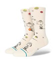 楽天honey（ハニー）STANCE Socks GIRL POWER スタンス ソックス ガール パワー オフホワイト 白 スヌーピー ユニセックス メンズ レディース 靴下 ストリート スケーター スケート バスケット girlpower