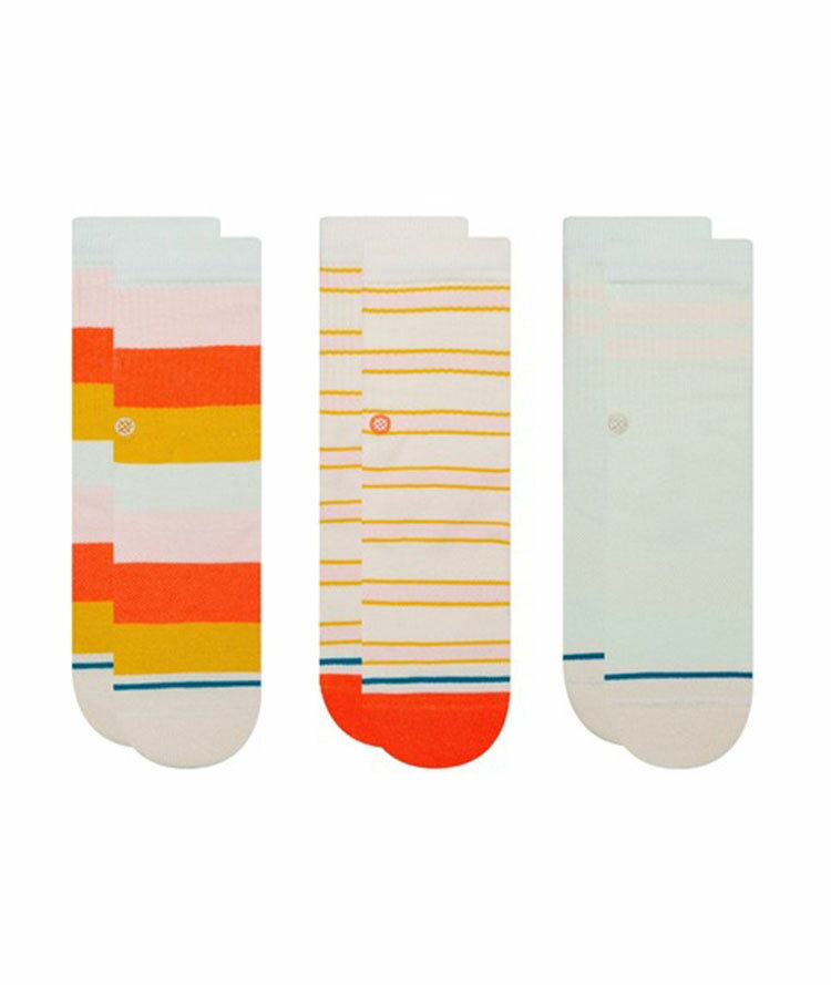 STANCE Socks KICK BACK 3 PACK X^X \bNX }`J[ 3Zbg C Xg[g XP[^[ XP[g LbY WjA q j̎q ̎q v[g kickback3pack {[_[