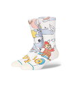 STANCE KIDS DUMBO BY TRAVIS SOCKS スタンス キッズ ダンボ バイ トラヴィス ソックス 靴下 オフホワイト ディズニー ストリート スケーター スケート 男の子 女の子 ボーイズ ガールズ kidsdumbobytravis