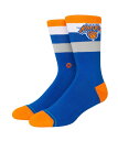 STANCE KNICKS ST CREW Socks スタンス ニックス ソックス メンズ ネイビー 青 靴下 ストリート スケーター スケート バスケット knick..