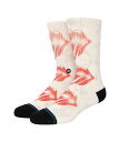 STANCE x The Rolling Stones LICKS CREW Socks スタンス リックス クルー ソックス メンズ ホワイト 白 靴下 ストリート スケーター スケート バスケット licks