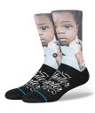 STANCE Socks Lil Wayne THE CARTER MISTER CARTER スタンス ソックス リル・ウェイン ザ カーター ミスター クリエーター メンズ ブラック 黒 靴下 ストリート スケーター スケート バスケット mister