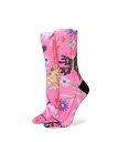 STANCE STRAWBERRY PATCH Socks スタンス ストロベリー パッチ ソックス ピンク 靴下 ストリート スケーター スケート レディース strawberrypatch