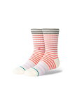 STANCE SUNSHINE STRIPE KIDS SOCKS スタンス サンシャイン ストライプ キッズ ソックス 靴下 オフホワイト ストリート スケー...