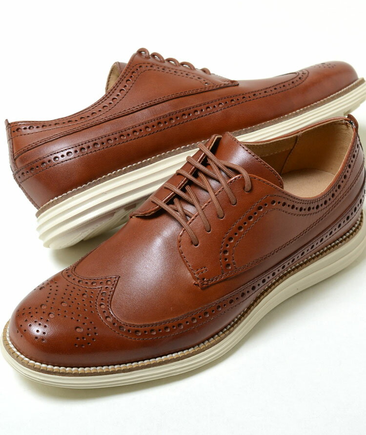 COLE HAAN ORIGINAL GRAND LWN 2 コールハーン オリジナルグランド ロングウィング オックスフォード 2 ブラウン メンズ ビジネス シューズ c21133