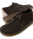 CLARKS DESERT TREK クラークス デザート トレック メンズ シューズ 秋冬 ダークブラウン 38087
