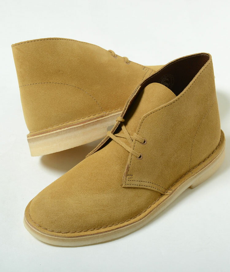 CLARKS ORIGINALS DESERT BOOT クラークス オリジナルス デザートーブーツ スエード ベージュ メンズ シューズ 26144231