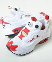 Reebok INSTA PUMP FURY OG MU リーボック インスタ ポンプフューリー OG MU ホワイト×レッド メンズ スニーカー fv0418m