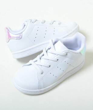 【12cm-16.5cm】STAN SMITH EL I アディダス スタンスミス CF C ホワイト キッズ ベビー kids baby スニーカー 子供靴 fu6675