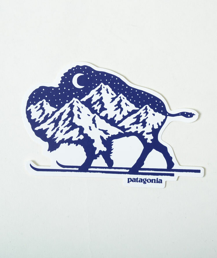 patagonia NORDIC BISON sticker パタゴニア 