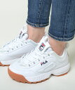 FILA DISRUPTOR2 tB fBXv^[2 zCg fB[X Xj[J[ f0215