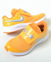 【16.5cm-22cm】NIKE STAR RUNNER 2 LIL PSV ナイキ キッズ イエロー スニーカー ct3966-700