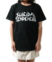 【100-160サイズ】SUCIDAL TENDENCIES TEE スイサイダル テンデンシーズ Tシャツ ティシャツ 半袖 ブラック ベビー baby キッズ kids 子供服 SUICIDAL ロゴ 19p501-42誕生日 プレゼント