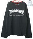 【120-160】THRASHER TEE スラッシャー ティシャツ キッズ kids 子供服 THRASHERロゴ 長袖 男の子 女の子 スケーター ストリート