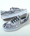 VANS ERA バンズ エラ ブラック プリント 柄 メンズ スニーカー vn0a4bv41ubm