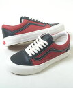 VANS OLD SKOOL VAULT LX バンズ ヴァンズ オールドスクール ブラック×レッド メンズ スニーカー vn0a4bvf22c