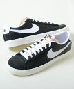 ナイキ レザースニーカー メンズ NIKE BLAZER LOW ’77 VNTG ナイキ ブレーザー ロー 77 ビンテージ ブラック メンズ スニーカー da6364-001