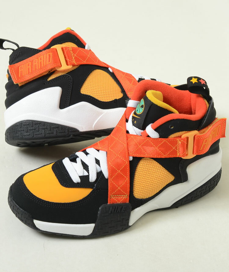 NIKE AIR RAID ナイキ エア レイド ブラック×オレンジ 黒 メンズ スニーカー dd9222-001