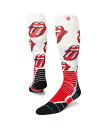 STANCE x The Rolling Stones LICKS SNOW Socks スタンス リックス スノー ソックス メンズ ブラック 黒 靴下 ストリート スケーター スケート バスケット スノーボード スキー lickssnow