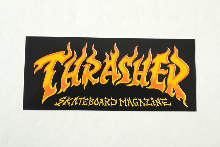 THRASHER STICKER å㡼 ƥå ֥åߥ ߲