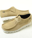 CLARKS WallabeeBT GTX クラークス ワラビーブーツ ゴアテックス メイプル ベージュ スエード メンズ シューズ 49450