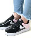 NIKE W AIR FORCE 1 039 07 ESS ナイキ ウィメンズ エア フォース 1 039 07 ESS サミットブラック ピンク 黒 レディース スニーカー dj9942-600