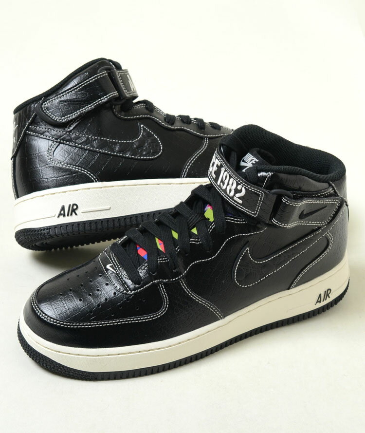 NIKE AIR FORCE 1 MID '07 LV8 ナイキ エア フォース 1 ミッド '07 エレベイト ブラック 黒 メンズ スニーカーdv1029-010