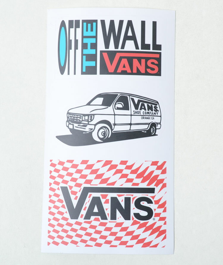 VANS STICKER バンズ ステッカー ホワイト