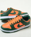NIKE DUNK LOW RETRO ナイキ ダンク ロー レトロ オレンジxグリーン ゴージグリーンxトータルオレンジ 蛍光オレンジ 深緑 メンズ スニーカ...