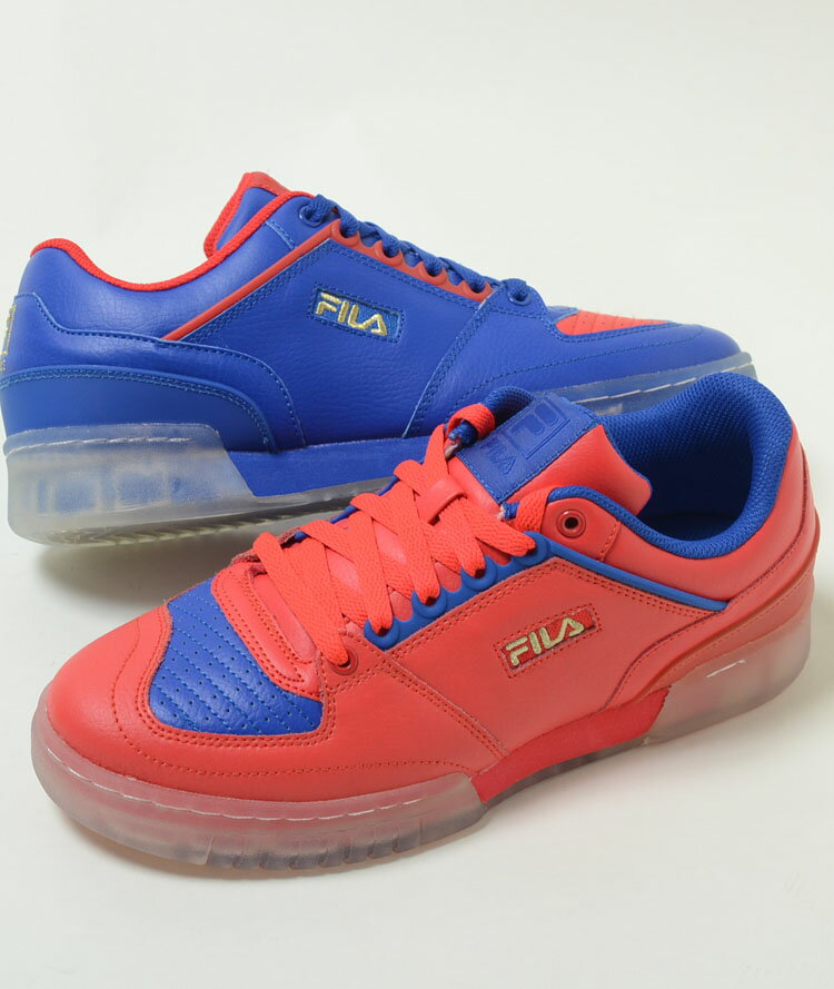 FILA x Kinetics Targa フィラ x キネティクス タルガ レッドxブルー 赤 青 メンズ スニーカー シューズ mss21035-616