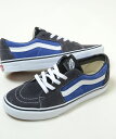 VANS SK8-LOW ヴァンズ バンズ スケート ロー チャコール×ブルー スエード メンズ スニーカー vn0a5kxd10u