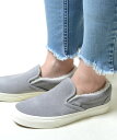 VANS CLASSIC SLIP-ON COZY DRIZZLE バンズ ヴァンズ クラシック スリッポン コージー ドリズル グレー ボア レディース スニーカー vn0a7q5d6j6