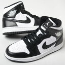 NIKE WMNS AIR JORDAN 1 MID ナイキ ウィメンズ エアジョーダン ミッド メンズ スニーカー ホワイトブラック dv0991-101m