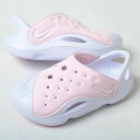 【17cm-22cm】NIKE AQUASWOOSH (PS) ナイキ アクアスウォッシュ ジュニア サンダル ピンク fn0876-600(4)