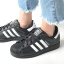 adidas SUPERSTAR II アディダス スーパースター レディース スニーカー ブラックホワイト ji0079(4)