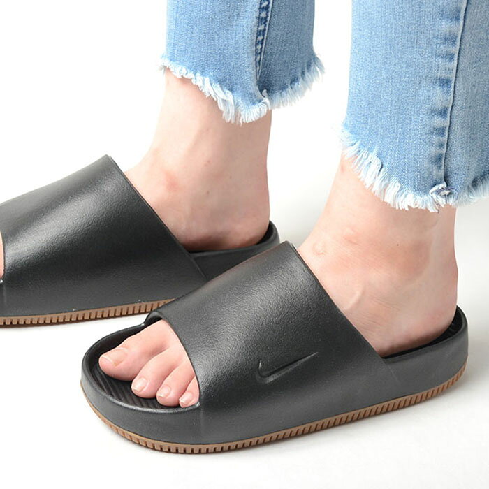 NIKE CALM SLIDE ナイキ カーム スライド レディース サンダル ブラック fd4116-003