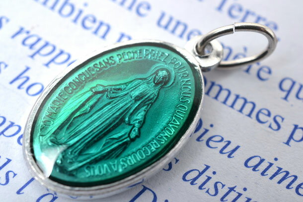 【ロザリオ ネックレス】【ゴシック】【定番人気】【ギフト】【お守り】☆本場 教会 カトリックの国、イタリア・バチカン買付け★ペンダントヘッド★【sep_pt】