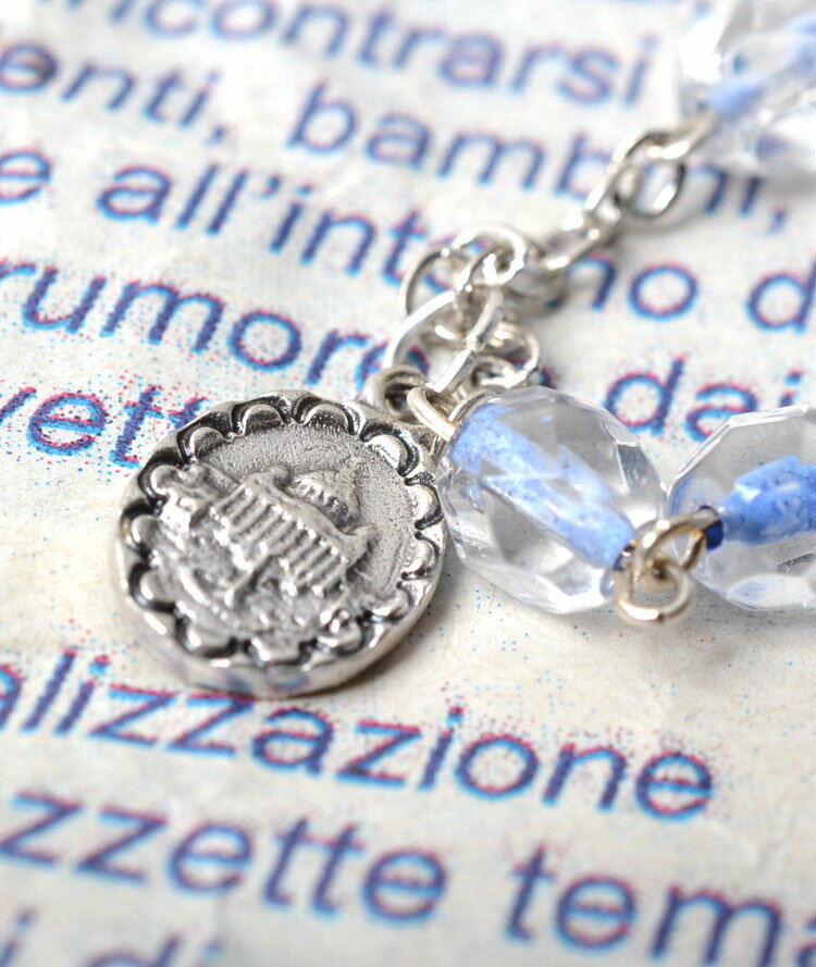 【送料無料】【ブレスレット】【ゴシック】【定番人気】【ギフト】【お守り】☆本場 教会 クロス