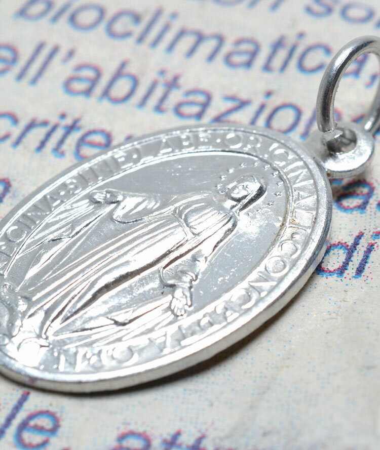 【ロザリオ ネックレス】【ゴシック】【定番人気】【ギフト】【お守り】☆本場 教会 カトリックの国、イタリア・バチカン買付け★ペンダントヘッド★【sep_pt】