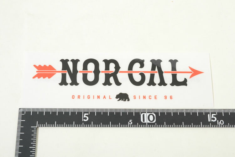 NOR CAL Sticker ノーカル スケート ステッカー ホワイト 2