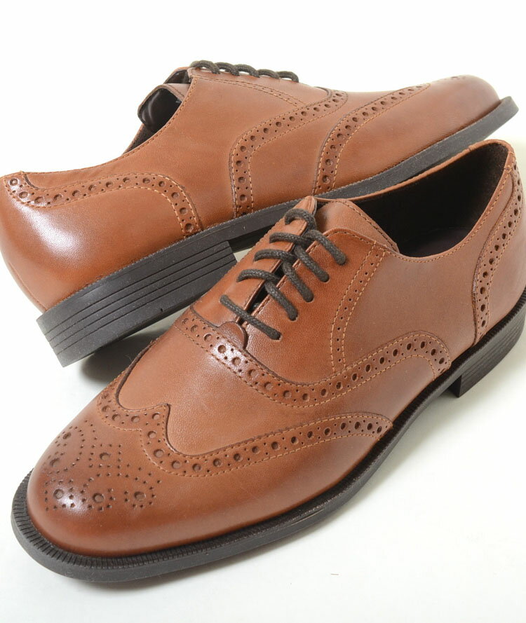 コールハーン ビジネスシューズ メンズ COLE HAAN DUSTIN WING DX2 コールハーン ダスティン ウィング DX2 ブラウン メンズ ビジネスシューズ c25805