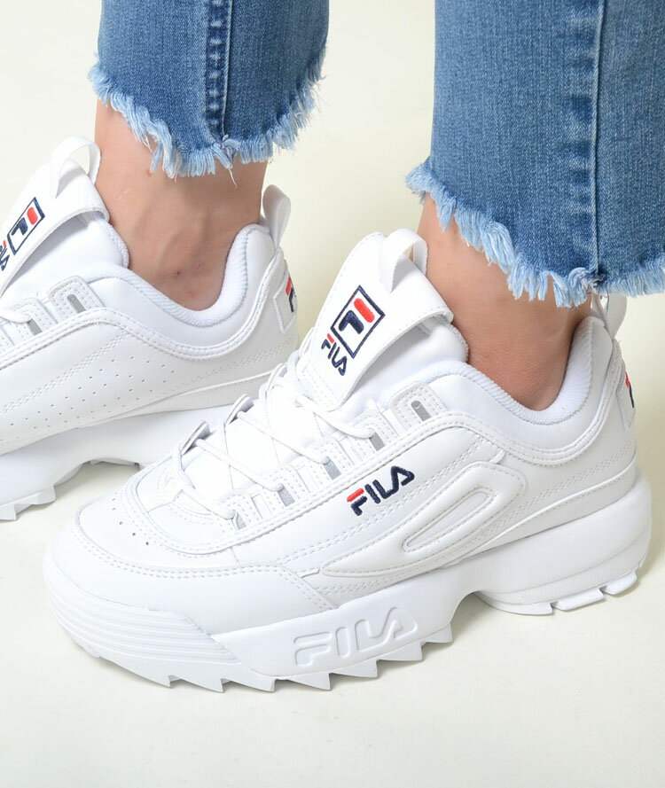 FILA DISRUPTOR 2 フィラ ディスラプター 2 ホワイト レディース スニーカー シューズ fs1hta/b1071x-wwt