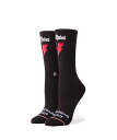 STANCE スタンス Socks ソックス レディース 靴下 ストリート イナヅマ ブラック スケーター スケート theprettieststar プレゼント